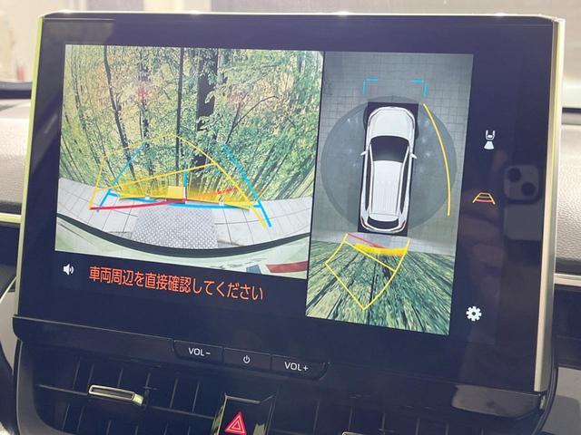 カローラクロス ハイブリッド Z ガラスルーフ トヨタチームメイト 禁煙車 純正10.5型ナビ付DA 全周囲カメラ セーフティセンス ブラインドスポット レーダークルーズ 100V電源 ワイヤレス充電 ハーフレザーシート ETC2.0(5枚目)