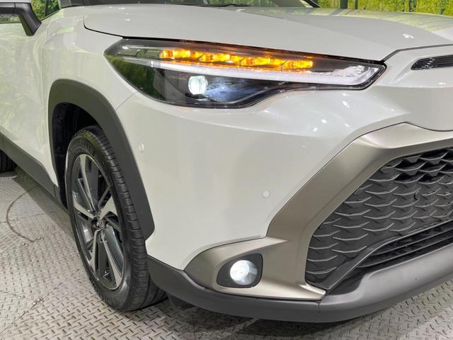 カローラクロス ハイブリッド Z ガラスルーフ トヨタチームメイト 禁煙車 純正10.5型ナビ付DA 全周囲カメラ セーフティセンス ブラインドスポット レーダークルーズ 100V電源 ワイヤレス充電 ハーフレザーシート ETC2.0(12枚目)