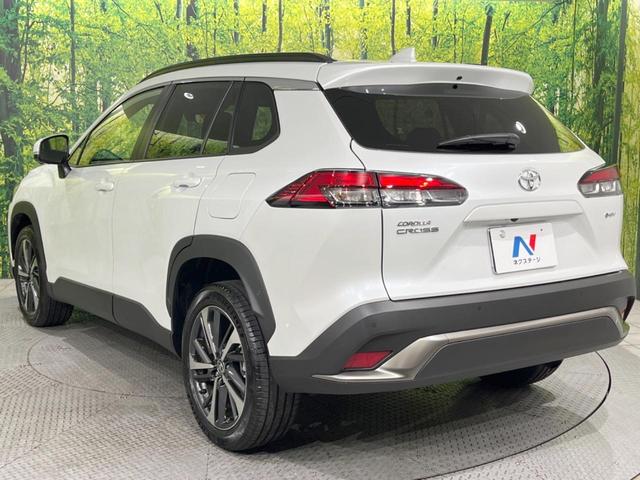 カローラクロス ハイブリッド Z ガラスルーフ トヨタチームメイト 禁煙車 純正10.5型ナビ付DA 全周囲カメラ セーフティセンス ブラインドスポット レーダークルーズ 100V電源 ワイヤレス充電 ハーフレザーシート ETC2.0(57枚目)