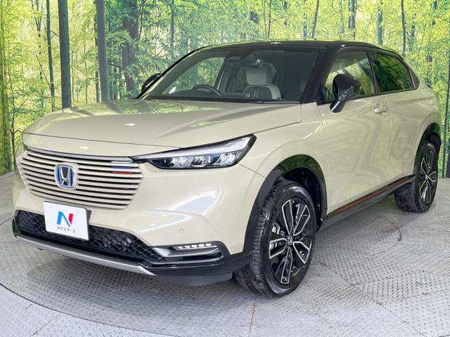 ヴェゼル ｅ：ＨＥＶ　ＰＬａＹ　パノラマルーフ　メーカー９型ナビ　バックカメラ　ホンダセンシング　ＢＳＭ　禁煙　電動リアゲート　ハーフレザーシート　デジタルインナーミラー　コーナーセンサー　シートヒーター　置くだけ充電　ＬＥＤヘッド（60枚目）