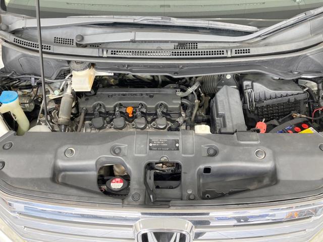 ステップワゴン G Lパッケージ 両側電動スライドドア HDDナビ リアスポイラー 禁煙車 ビルトインETC オートエアコン Bluetooth再生 CD DVD再生 地デジ 8人乗り キーレスアクセス(18枚目)