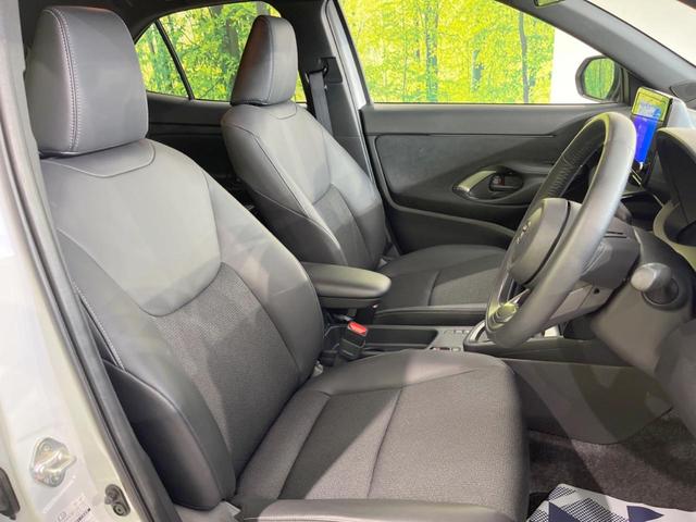 ヤリスクロス Ｚ　メーカー８型ナビ付ＤＡ　全周囲カメラ　セーフティセンス　禁煙車　ＢＳＭ　ハーフレザーシート　パワーシート　シートヒーター　ドラレコ　コーナーセンサー　スマートキー　ＬＥＤヘッド　純正１８インチＡＷ（8枚目）