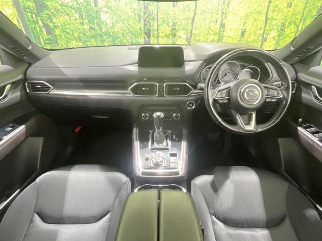 CX-8 XDプロアクティブ 後席モニター マツダコネクトナビ 全周囲カメラ 電動リアゲート スマートブレーキサポート BSM コーナーセンサー ルーフレール CD/DVD再生 フルセグTV 禁煙車 パワーシート LEDヘッド(2枚目)