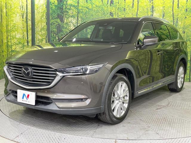 CX-8 XDプロアクティブ 後席モニター マツダコネクトナビ 全周囲カメラ 電動リアゲート スマートブレーキサポート BSM コーナーセンサー ルーフレール CD/DVD再生 フルセグTV 禁煙車 パワーシート LEDヘッド(55枚目)