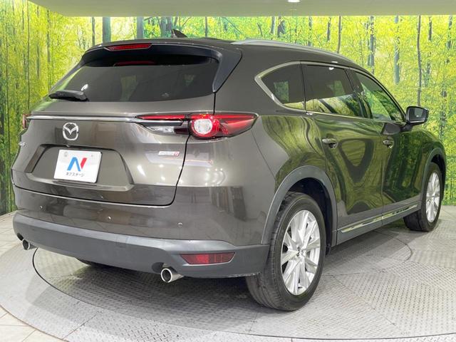 CX-8 XDプロアクティブ 後席モニター マツダコネクトナビ 全周囲カメラ 電動リアゲート スマートブレーキサポート BSM コーナーセンサー ルーフレール CD/DVD再生 フルセグTV 禁煙車 パワーシート LEDヘッド(57枚目)