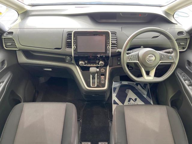 セレナ ハイウェイスター　ＶセレクションＩＩ　両側電動スライドドア　９型純正ＳＤナビ　後席モニター　全周囲カメラ　プロパイロット　デジタルインナーミラー　禁煙車　ドラレコ　コーナーセンサー　スマートキー　ＬＥＤヘッド　ＥＴＣ　純正１６インチアルミ（2枚目）