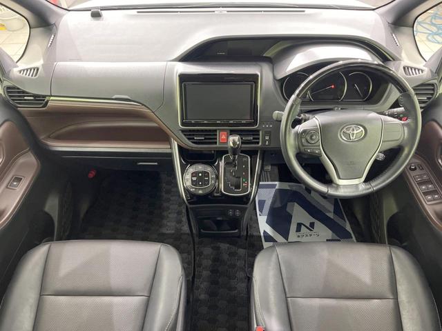 エスクァイア Gi 禁煙車 純正エアロ 純正9型ナビ 両側電動スライドドア セーフティセンスC クルーズコントロール ブラック合皮シート 快適温熱シート ナノイー付左右独立温度調整オートエアコン ドラレコ ETC2.0(2枚目)