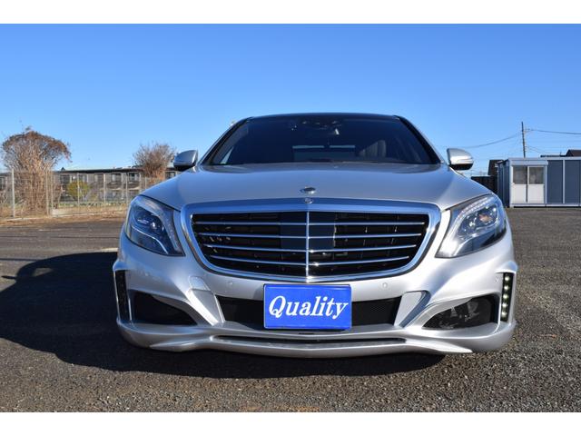 Ｓ５５０ロング　モーゼルコンプリートカーＭ５５ＲＳ　ショーファーパッケージ　モーゼル　２１インチアルミホイール　ナビ　フルセグＴＶ　バックカメラ　エアサス　ＨＩＤライト　禁煙車　本革シート　シートヒーター　スマートキー　後席モニター　サンルーフ　ＥＴＣ(3枚目)