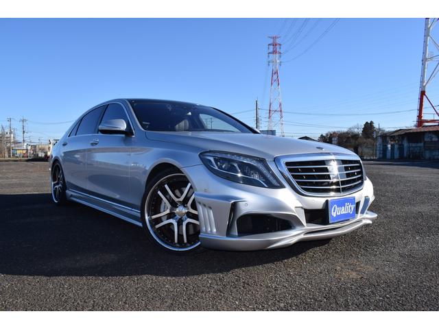 Ｓ５５０ロング　モーゼルコンプリートカーＭ５５ＲＳ　ショーファーパッケージ　モーゼル　２１インチアルミホイール　ナビ　フルセグＴＶ　バックカメラ　エアサス　ＨＩＤライト　禁煙車　本革シート　シートヒーター　スマートキー　後席モニター　サンルーフ　ＥＴＣ(4枚目)