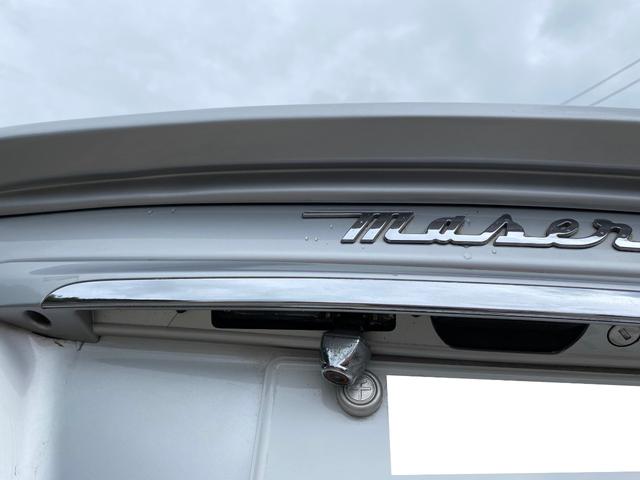 クアトロポルテ　ワンオフマフラー　車高調　エアロ　ＷＡＬＤブラックバイソンエアロ　ＥＴＣ　社外２０インチ(45枚目)
