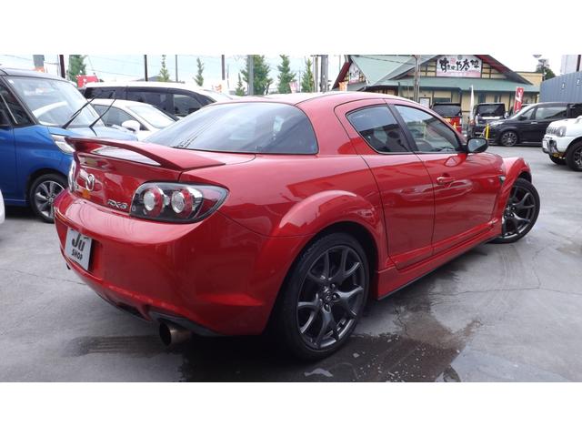 ＲＸ－８ タイプＲＳ　ビルシュタイン足廻り／社外マフラー／ＲＥＣＡＲＯシート／ＢＯＳＥサウンド／カードキー／リアスポ／前後ドライブレコーダー／ＥＴＣ／キセノン／６ＳＰＥＥＤ／禁煙車（9枚目）