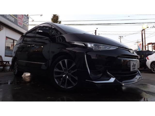 エスティマ アエラス 4WD/ナビ/地デジフルセグ/Bluetooth/HDMI/USB/トヨタセーフティセンス/モデリスタエアロ/スマートキー/クルーズC/両側自動ドア/7人乗り/LEDライト/衝突軽減ブレーキ(6枚目)
