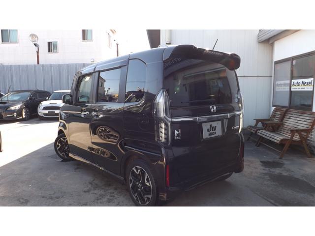 N-BOXカスタム G・EXターボホンダセンシング ナビ地D/Bluetooth/USB/バックカメラ/Hセンシング/両側自動ドア/LEDライト/Hレザー/スーパースライドシート/スマートキー/デジタルインナーミラー/シーケンシャル/オートミラー/禁煙(7枚目)