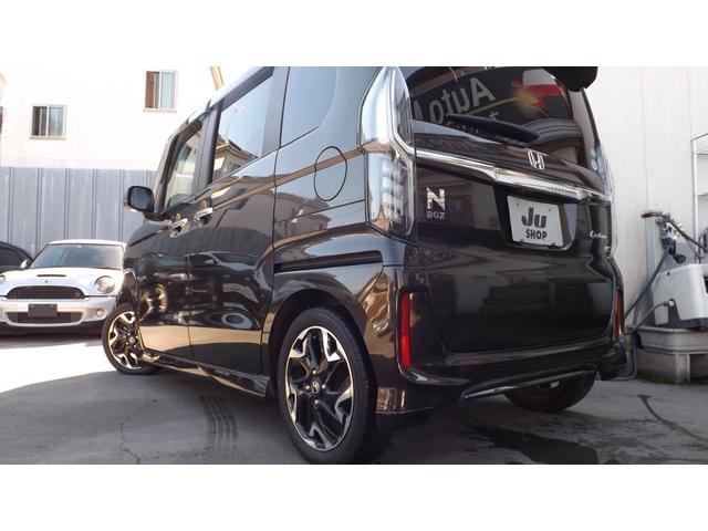 N-BOXカスタム G・EXターボホンダセンシング ナビ地D/Bluetooth/USB/バックカメラ/Hセンシング/両側自動ドア/LEDライト/Hレザー/スーパースライドシート/スマートキー/デジタルインナーミラー/シーケンシャル/オートミラー/禁煙(8枚目)