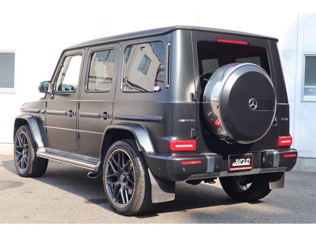Ｇクラス Ｇ６３　右ハンドル・マグノナイトブラック・ブラックインテリア・ＡＭＧ２２ｉｎｃｈｉアルミホイール・ＤＶＤプレイヤー・カロッツェリアフリップモニター（10枚目）