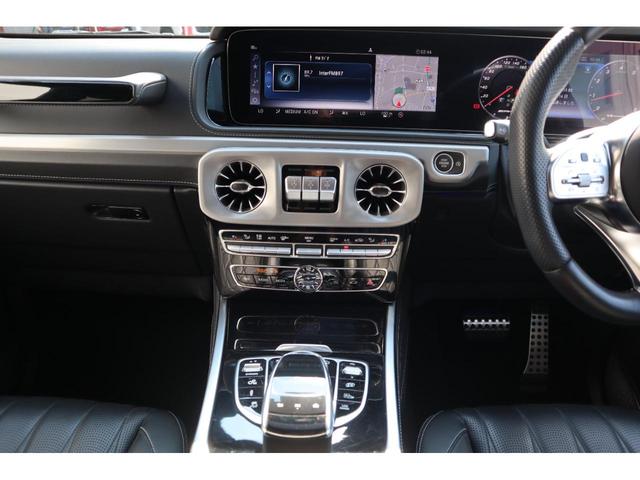 Ｇクラス Ｇ６３　右ハンドル・マグノナイトブラック・ブラックインテリア・ＡＭＧ２２ｉｎｃｈｉアルミホイール・ＤＶＤプレイヤー・カロッツェリアフリップモニター（16枚目）