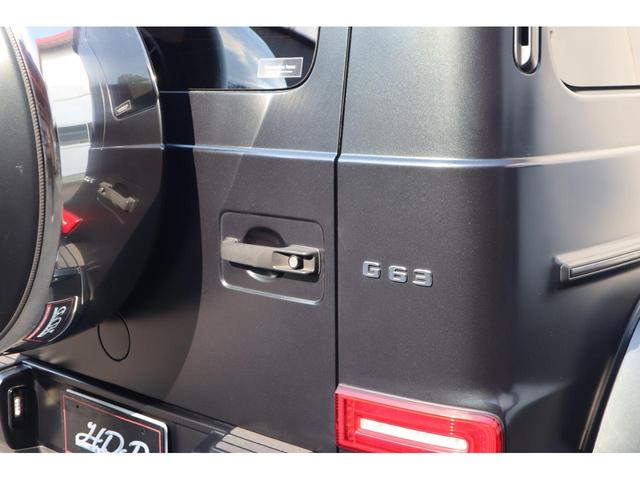 Ｇクラス Ｇ６３　右ハンドル・マグノナイトブラック・ブラックインテリア・ＡＭＧ２２ｉｎｃｈｉアルミホイール・ＤＶＤプレイヤー・カロッツェリアフリップモニター（27枚目）