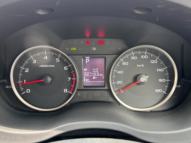 インプレッサスポーツ ２．０ｉアイサイト　ワンオーナー　禁煙車　ストラーダＳＤナビ　フルセグＴＶ　バックカメラ　前後ドラレコ　クルーズコントロール　ＥＴＣ　スマートキー２個　車両・ナビ取説　ディーラー毎年記録簿（13枚目）