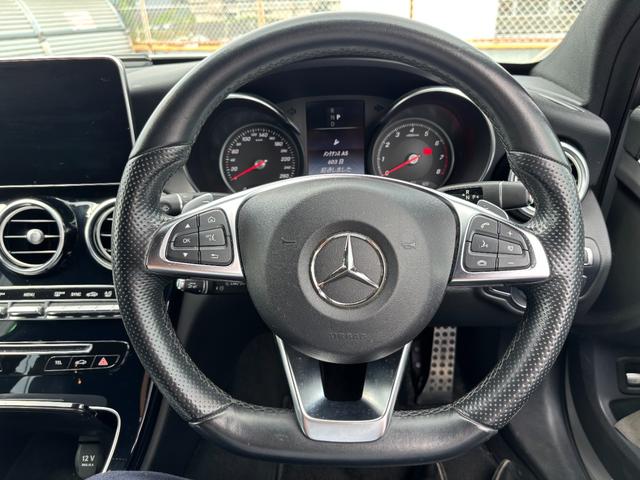 Ｃクラス Ｃ１８０　ローレウスエディション　ワンオーナー　禁煙車　レーダーセフティパッケージ　純正ナビ　フルセグＴＶ　バックカメラ　革シート　シートヒーター　ＥＴＣ　ケンウッドドラレコ　スマートキー×２　記録簿　取扱説明書（14枚目）