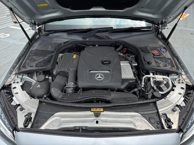 Ｃクラス Ｃ１８０　ローレウスエディション　ワンオーナー　禁煙車　レーダーセフティパッケージ　純正ナビ　フルセグＴＶ　バックカメラ　革シート　シートヒーター　ＥＴＣ　ケンウッドドラレコ　スマートキー×２　記録簿　取扱説明書（48枚目）