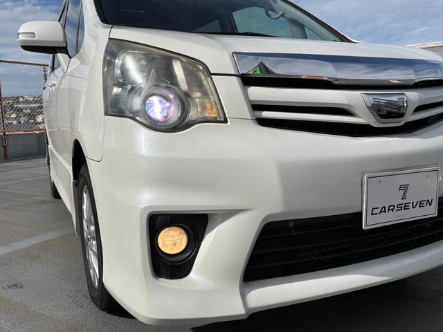 ノア Si ダブルバイビーII ワンオーナー  禁煙車 純正SDナビ フルセグTV(走行中可) 雨滴除去バックカメラ ETC 両側パワースライド 保証書 記録簿9枚有り 取説(車・ナビ) リバース連動ミラー スマートキー×2(13枚目)
