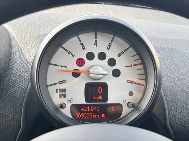 MINI ワン クロスオーバー 社外17インチAW ルーフレール 純正CDオーディオ キーレス×2 HIDヘッドライト 取扱説明書有り(20枚目)