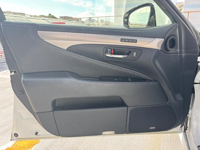 LS LS600h Fスポーツ WORK20AW サンルーフ 本革 電動トランク プレミアムサウンドシステム ドラレコ 純正ナビ TV Rカメラ 前方プリクラッシュセーフティ ディーラー記録簿H30ーR7年 純正AW冬タイヤセット有(54枚目)