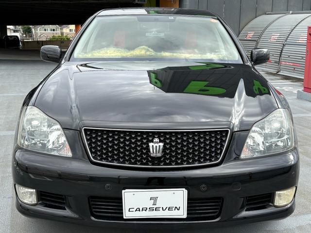 クラウン アスリート　プレミアムエディション　純正ＨＤＤナビ　バックカメラ　レオニス１８インチＡＷ　リア・リアアンダーエアロ　電動シート　シートカバー　ＥＴＣ　スマートキー２個　車両・ナビ取説有り　ディーラー記録簿有り（3枚目）