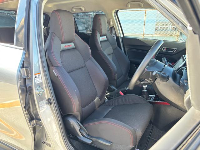 スイフトスポーツ ベースグレード　ワンオーナー　禁煙車　純正メモリナビ　全周囲カメラ　フルセグＴＶ　ＥＴＣ　前後ドラレコ　レーダークルーズ　ブラインドスポット　コーナーセンサー　シートヒーター　純正１７インチＡＷ　スマートキー２個（15枚目）