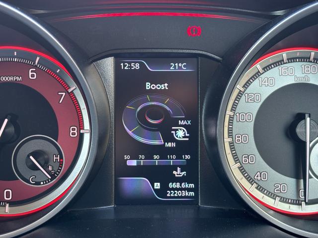 スイフトスポーツ ベースグレード　ワンオーナー　禁煙車　純正メモリナビ　全周囲カメラ　フルセグＴＶ　ＥＴＣ　前後ドラレコ　レーダークルーズ　ブラインドスポット　コーナーセンサー　シートヒーター　純正１７インチＡＷ　スマートキー２個（22枚目）