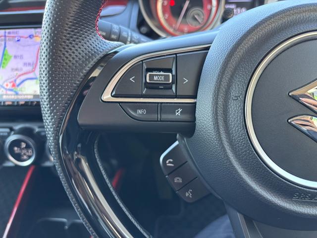 スイフトスポーツ ベースグレード　ワンオーナー　禁煙車　純正メモリナビ　全周囲カメラ　フルセグＴＶ　ＥＴＣ　前後ドラレコ　レーダークルーズ　ブラインドスポット　コーナーセンサー　シートヒーター　純正１７インチＡＷ　スマートキー２個（31枚目）