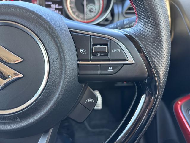 スイフトスポーツ ベースグレード　ワンオーナー　禁煙車　純正メモリナビ　全周囲カメラ　フルセグＴＶ　ＥＴＣ　前後ドラレコ　レーダークルーズ　ブラインドスポット　コーナーセンサー　シートヒーター　純正１７インチＡＷ　スマートキー２個（32枚目）