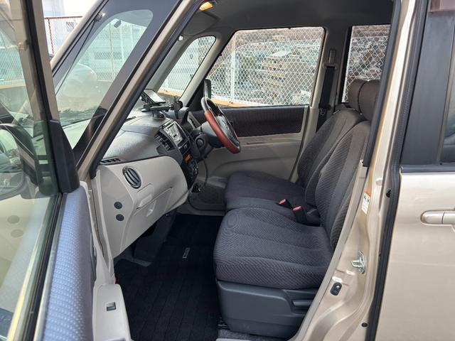 パレット T 両側電動スライド HID オーディオ ETC オートライト フォグランプ サイドバイザー 車両取説 スマートキー 純正14インチAW(7枚目)