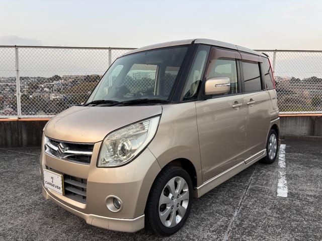 パレット T 両側電動スライド HID オーディオ ETC オートライト フォグランプ サイドバイザー 車両取説 スマートキー 純正14インチAW(21枚目)