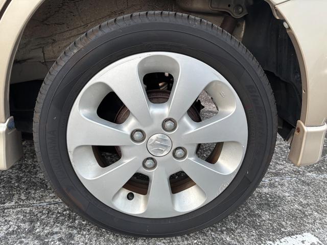 パレット T 両側電動スライド HID オーディオ ETC オートライト フォグランプ サイドバイザー 車両取説 スマートキー 純正14インチAW(30枚目)