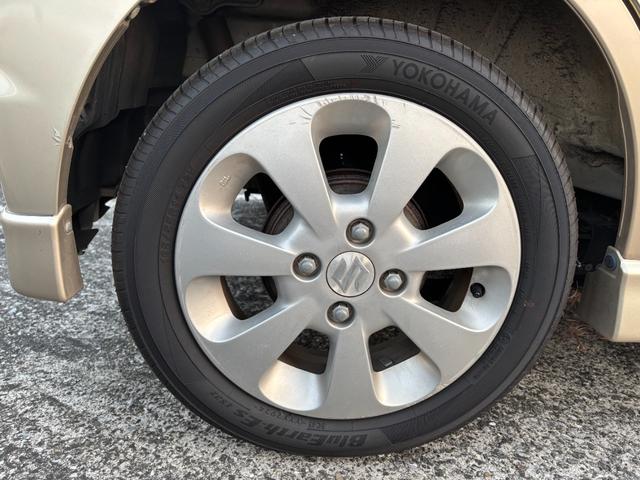 パレット T 両側電動スライド HID オーディオ ETC オートライト フォグランプ サイドバイザー 車両取説 スマートキー 純正14インチAW(31枚目)