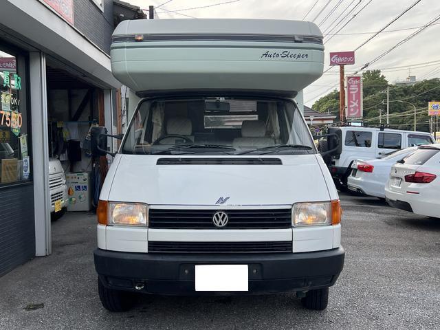 ヴァナゴン ＧＬ　Ｔ４　ヴァナゴン　オートスリーパー　キャンピングカー　タープ・テント接続可　バンクベッド　座席兼用ベッド　テーブル　シンク　コンセント　　ルーフベント　換気扇　８ナンバー（4枚目）