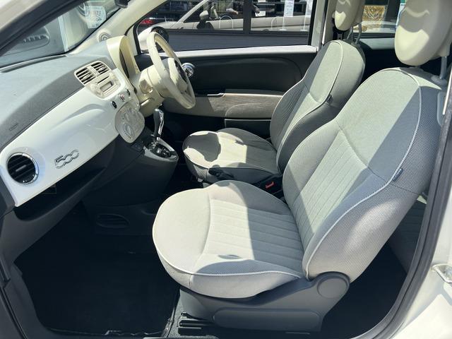 500 1.2 8V ラウンジ ガラスルーフ 純正15インチAW キーレス フォグランプ MTモード付 純正フロアマット 純正オーディオ CD(17枚目)