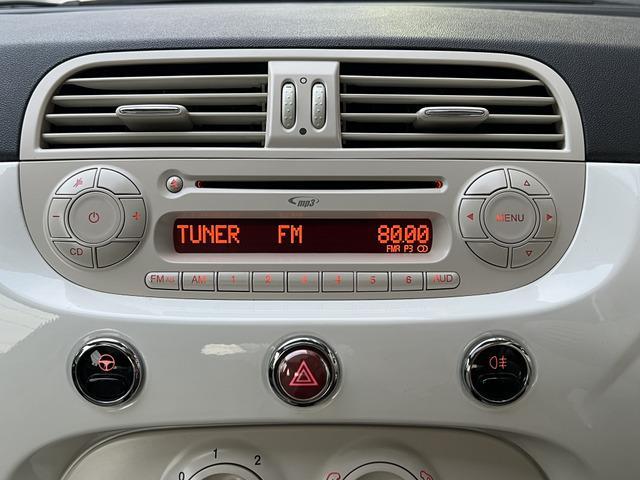 500 1.2 8V ラウンジ ガラスルーフ 純正15インチAW キーレス フォグランプ MTモード付 純正フロアマット 純正オーディオ CD(21枚目)