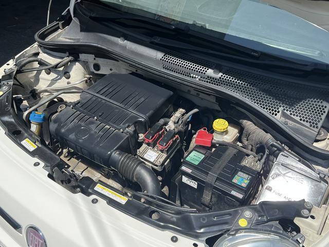 500 1.2 8V ラウンジ ガラスルーフ 純正15インチAW キーレス フォグランプ MTモード付 純正フロアマット 純正オーディオ CD(35枚目)