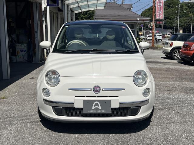 500 1.2 8V ラウンジ ガラスルーフ 純正15インチAW キーレス フォグランプ MTモード付 純正フロアマット 純正オーディオ CD(42枚目)