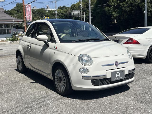 500 1.2 8V ラウンジ ガラスルーフ 純正15インチAW キーレス フォグランプ MTモード付 純正フロアマット 純正オーディオ CD(44枚目)