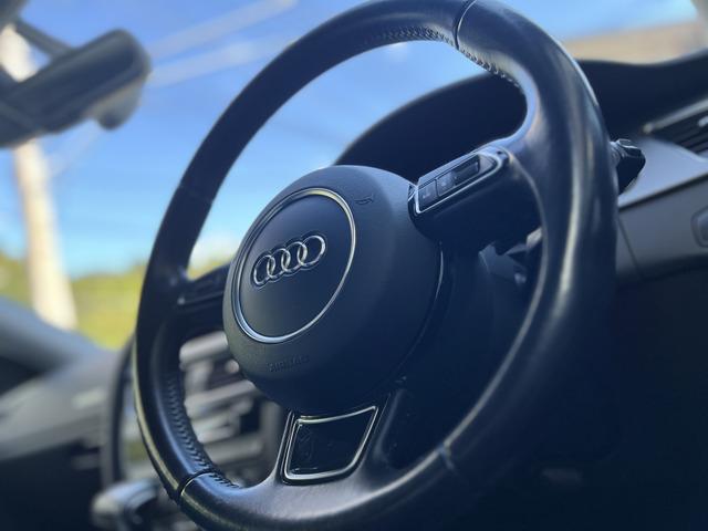 Ａ５ ２．０ＴＦＳＩクワトロ　４ＷＤ　黒レザーシート　パワーシート　バックカメラ　ナビ　テレビ　バックカメラ　クリアランスソナー　アイドリングストップ　１８インチＡＷ　純正フロアマット　クルーズコントロール　記録簿　二年車検付き（25枚目）