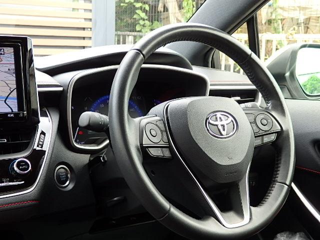 カローラスポーツ Ｇ　Ｚ　６速マニュアル　ナビ　Ｂｌｕｅｔｏｏｔｈ　地デジ　バックカメラ　衝突軽減　レッド革ブラックコンビシート　ソナー　ドライブモードセレクト　サブウーハー　ＥＴＣ　全記録簿有　車検整備　１年保証（8枚目）