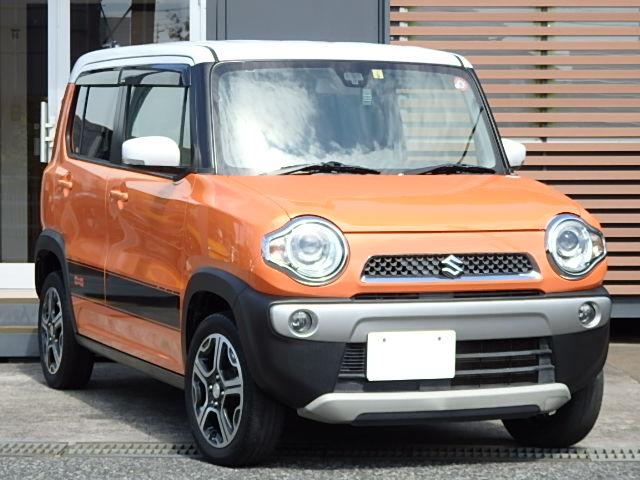 ハスラー Ｘターボ　４ＷＤ　ターボ　ナビ　バックカメラ　Ｂｌｕｅｔｏｏｔｈ　衝突軽減ブレーキ　誤発進防止　シートヒーター　ヒルホールド　ＥＳＰ　新品タイヤ交換　新品バッテリー　１年保証　車検整備付（2枚目）
