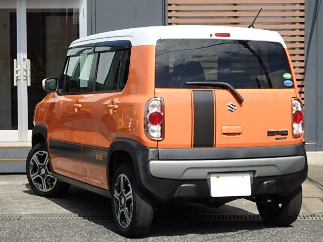 ハスラー Ｘターボ　４ＷＤ　ターボ　ナビ　バックカメラ　Ｂｌｕｅｔｏｏｔｈ　衝突軽減ブレーキ　誤発進防止　シートヒーター　ヒルホールド　ＥＳＰ　新品タイヤ交換　新品バッテリー　１年保証　車検整備付（4枚目）