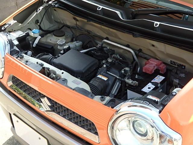 ハスラー Ｘターボ　４ＷＤ　ターボ　ナビ　バックカメラ　Ｂｌｕｅｔｏｏｔｈ　衝突軽減ブレーキ　誤発進防止　シートヒーター　ヒルホールド　ＥＳＰ　新品タイヤ交換　新品バッテリー　１年保証　車検整備付（18枚目）