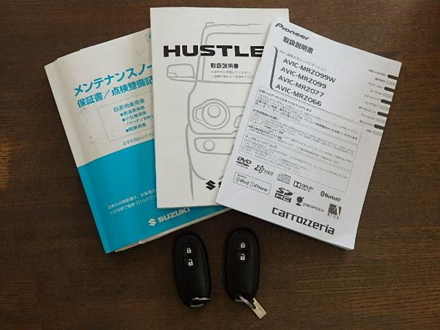 ハスラー Ｘターボ　４ＷＤ　ターボ　ナビ　バックカメラ　Ｂｌｕｅｔｏｏｔｈ　衝突軽減ブレーキ　誤発進防止　シートヒーター　ヒルホールド　ＥＳＰ　新品タイヤ交換　新品バッテリー　１年保証　車検整備付（20枚目）