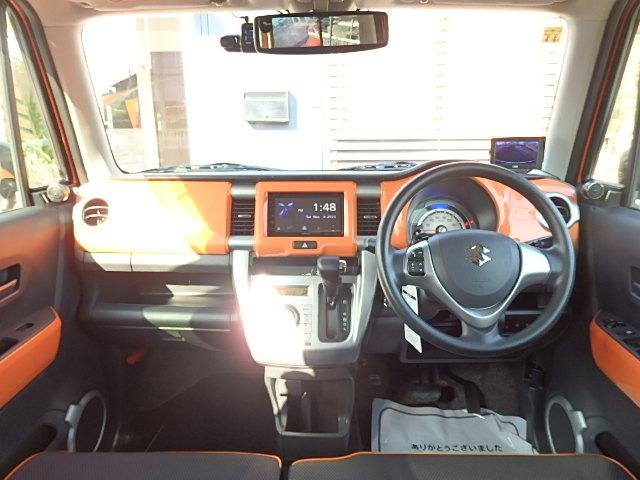 ハスラー Gターボ リフトアップ 前後ショートバンパー ハイスタイルマフラー エクストリームジェイAW マッドテレーンタイヤ AppleCarPlay Bluetooth ルーフBOX 車検整備付 1年保証(15枚目)