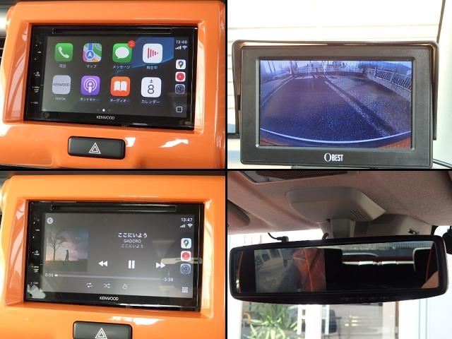 ハスラー Gターボ リフトアップ 前後ショートバンパー ハイスタイルマフラー エクストリームジェイAW マッドテレーンタイヤ AppleCarPlay Bluetooth ルーフBOX 車検整備付 1年保証(17枚目)